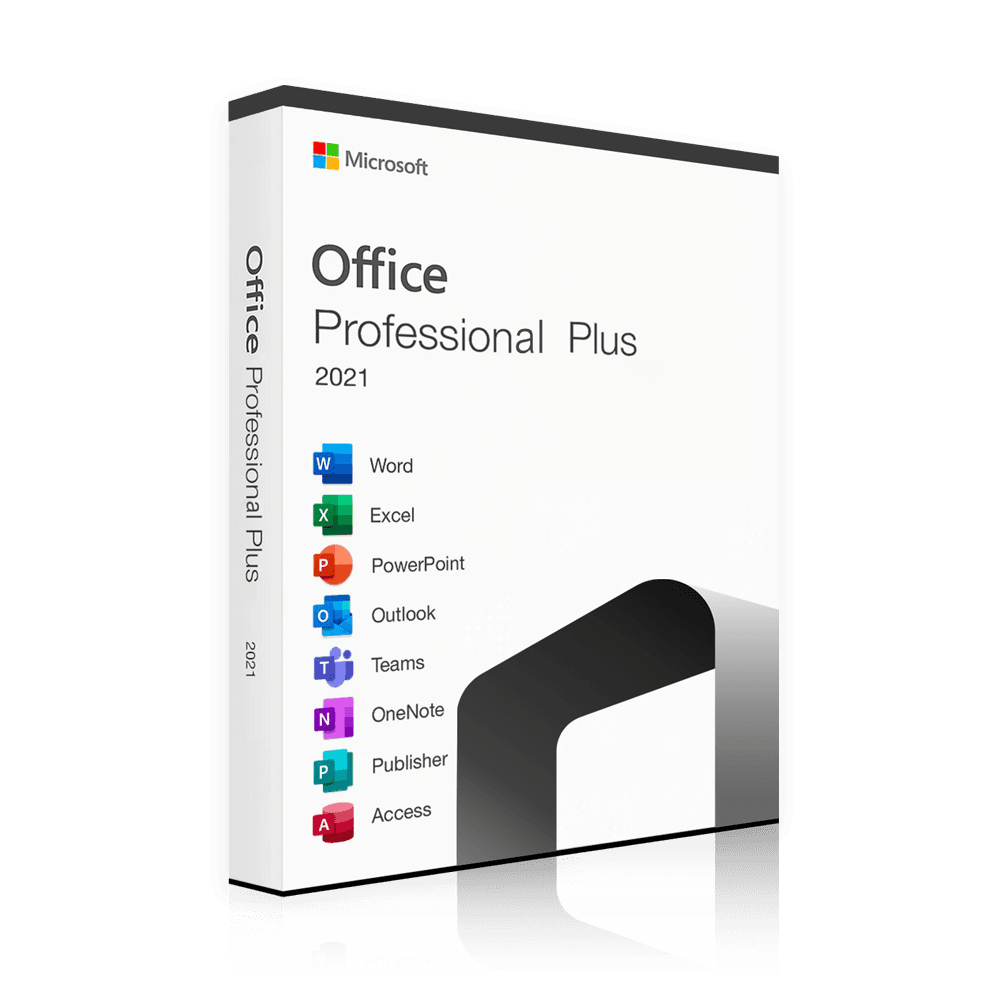 Microsoft Office 2021 Professional Plus + Project 2021 Professional + Visio 2019 Professional | Black Friday | 3 programmi al prezzo di 1