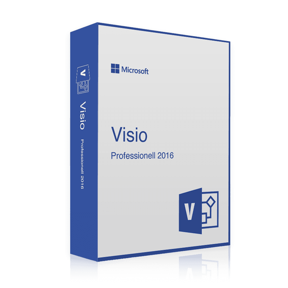 Microsoft Visio 2016 Professional | 32 e 64 bit | 1 PC