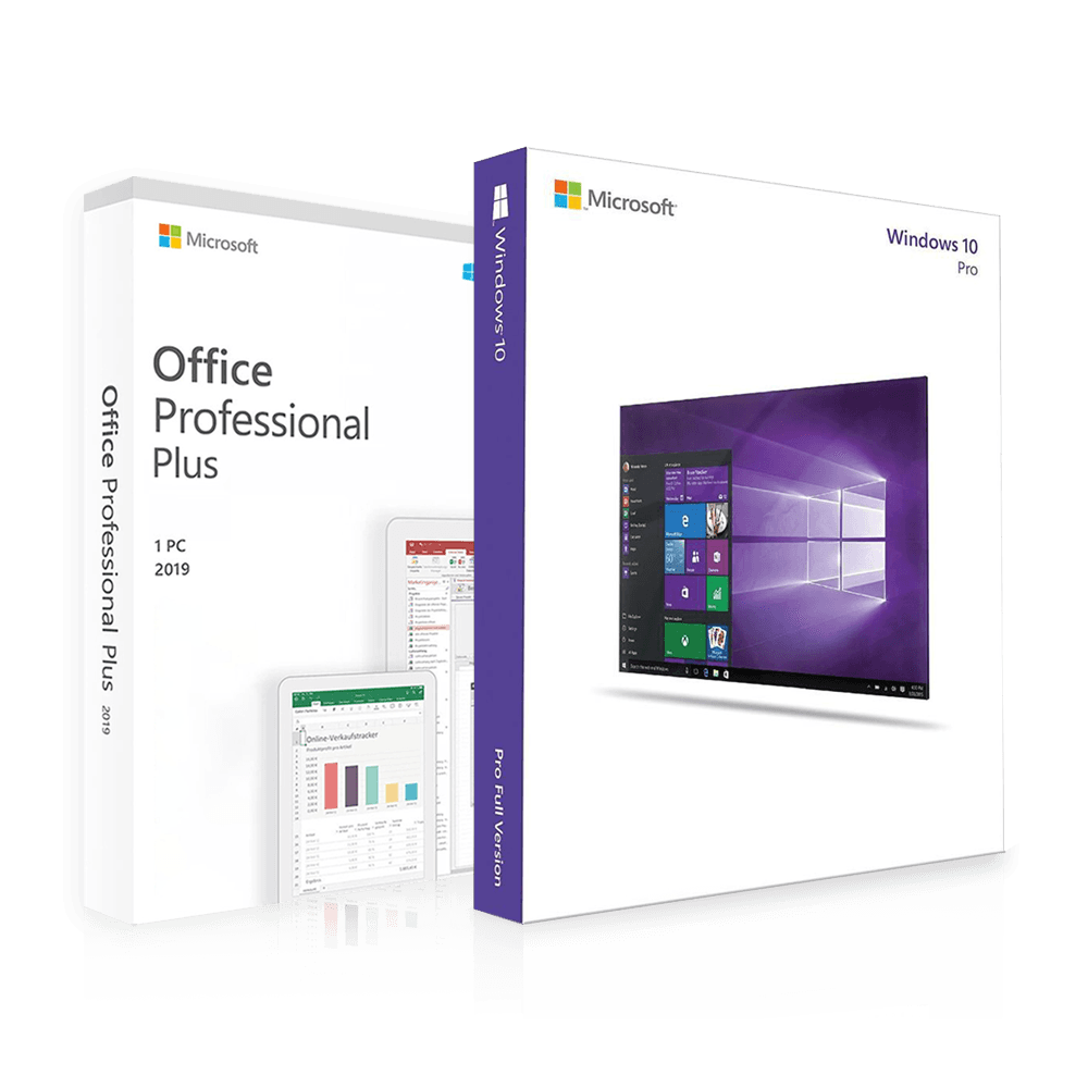 Microsoft Office 2019 Professional + Windows 10 Professional | Pacchetto