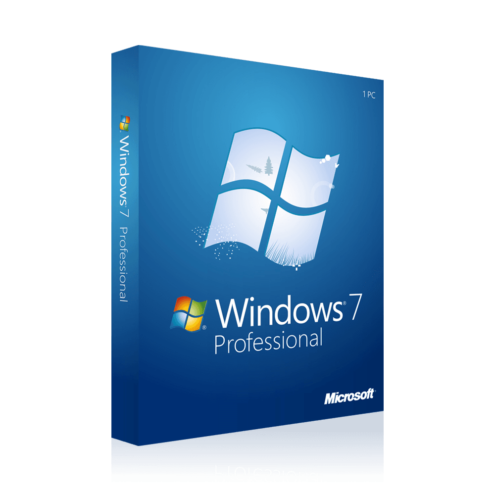 Microsoft Windows 7 Professional | 32 e 64 bit | 1 PC